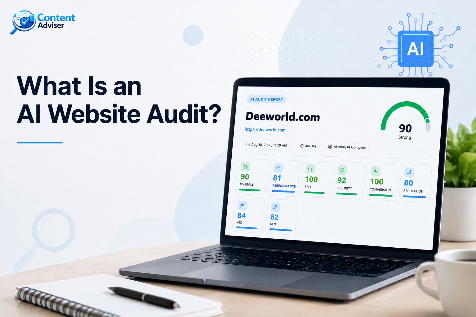 What Is an AI Website Audit?The Complete 2026 Guide to Better SEO Rankings